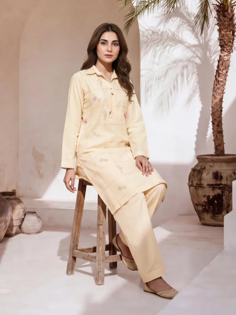 2 Piece Lawn Suit